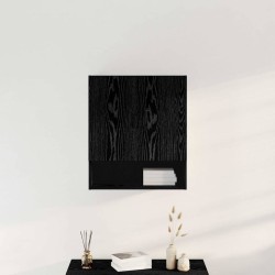 Meuble mural Chêne noir 60 x 30 x 70 cm Bois d'ingénierie 617934617934