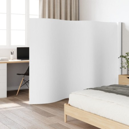 Cloison de séparation blanc largeur 600 cm hauteur 165 cm bambou 617938617938