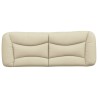 Coussin de tête de lit Hvar crème 140 cm tissu 617939617939