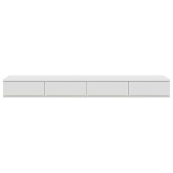 Tiroirs de lit Blanc 160 x 36,5 x 16,5 cm Bois d'ingénierie 617942617942