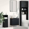 Meuble de Lavabo de Salle de Bain Chêne noir 58 x 33 x 60 cm 617947617947