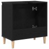 Meuble de Lavabo de Salle de Bain Chêne noir 58 x 33 x 60 cm 617947617947