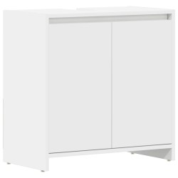Armoire de salle de bain Blanc 60x33x61 cm Bois d'ingénierie 617954617954