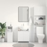 Armoire de salle de bain Blanc 60x33x61 cm Bois d'ingénierie 617954617954