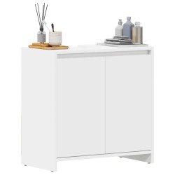 Armoire de salle de bain Blanc 60x33x61 cm Bois d'ingénierie 617954617954