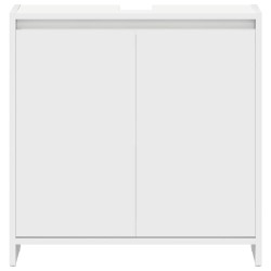 Armoire de salle de bain Blanc 60x33x61 cm Bois d'ingénierie 617954617954
