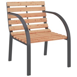 Chaises de jardin lot de 2 Bois 617958617958