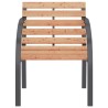 Chaises de jardin lot de 2 Bois 617958617958