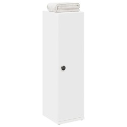 Meuble de salle de bain avec porte-rouleau blanc 20,5x22x72 cm 617961617961