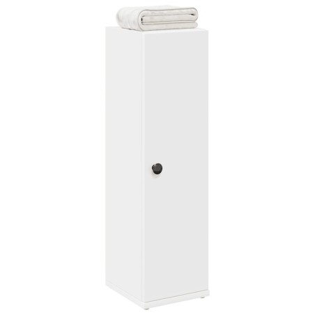 Meuble de salle de bain avec porte-rouleau blanc 20,5x22x72 cm 617961617961