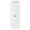 Meuble de salle de bain avec porte-rouleau blanc 20,5x22x72 cm 617961617961