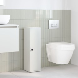 Meuble de salle de bain avec porte-rouleau blanc 20,5x22x72 cm 617961617961