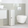 Meuble de salle de bain avec porte-rouleau blanc 20,5x22x72 cm 617961617961