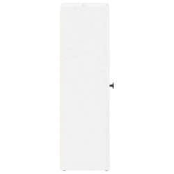 Meuble de salle de bain avec porte-rouleau blanc 20,5x22x72 cm 617961617961