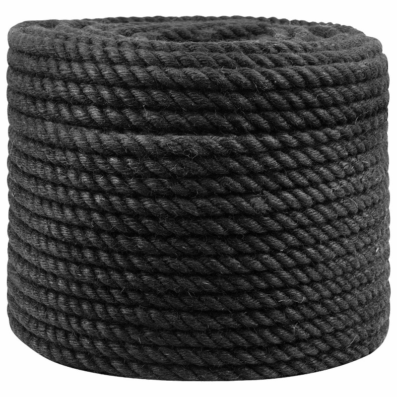 Corde en Jute 10 Noir Jute 100% Tossa 617964617964