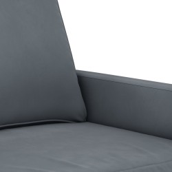 Canapé à 3 places Gris foncé 180 cm Velours 617967617967