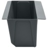 Caisses à fleurs pour palettes Euro 24 pcs Gris 617977617977