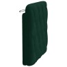 Coussin de tête de lit vert foncé 90 cm velours 617980617980
