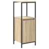 Meuble de salle de bain avec étagères chêne sonoma 36x35x95 cm 617984617984