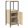 Meuble de salle de bain avec étagères chêne sonoma 36x35x95 cm 617984617984