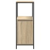 Meuble de salle de bain avec étagères chêne sonoma 36x35x95 cm 617984617984