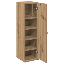 Meuble de salle de bain avec porte-rouleau chêne artisanal 617987617987
