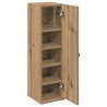 Meuble de salle de bain avec porte-rouleau chêne artisanal 617987617987