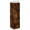 Meuble de salle de bain avec porte-rouleau chêne fumé 617988617988