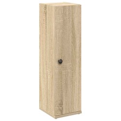 Meuble de salle de bain avec porte-rouleau chêne sonoma 617990617990