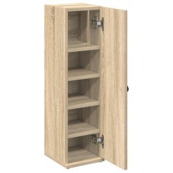 Meuble de salle de bain avec porte-rouleau chêne sonoma 617990617990