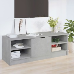 Meuble TV Gris béton 102x35,5x36,5 cm Bois d'ingénierie 618000618000