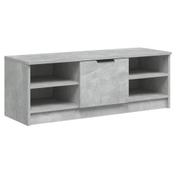 Meuble TV Gris béton 102x35,5x36,5 cm Bois d'ingénierie 618000618000