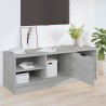 Meuble TV Gris béton 102x35,5x36,5 cm Bois d'ingénierie 618000618000