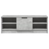 Meuble TV Gris béton 102x35,5x36,5 cm Bois d'ingénierie 618000618000