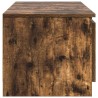 Meuble TV Chêne fumé 140x40x35,5 cm Bois d'ingénierie 618002618002