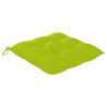 Chaises à manger d'extérieur lot de 6 et coussins Acacia massif 618006618006