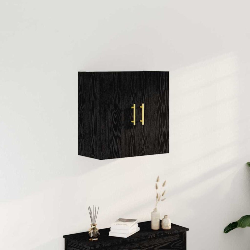Meuble mural Chêne noir 60 x 31 x 70 cm Bois d'ingénierie 618010618010