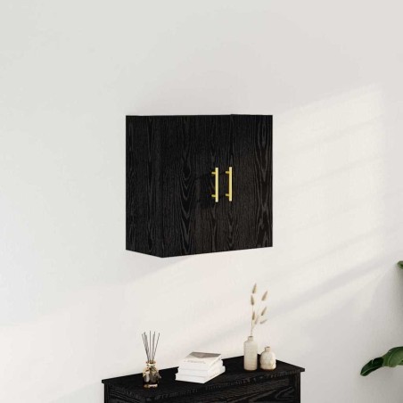 Meuble mural Chêne noir 60 x 31 x 70 cm Bois d'ingénierie 618010618010