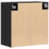 Meuble mural Chêne noir 60 x 31 x 70 cm Bois d'ingénierie 618010618010