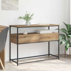 Table console Chêne artisanal 100 x 40 x 75 cm 618015618015