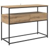 Table console Chêne artisanal 100 x 40 x 75 cm 618015618015