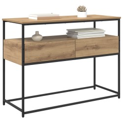 Table console Chêne artisanal 100 x 40 x 75 cm 618015618015