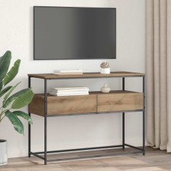 Table console Chêne artisanal 100 x 40 x 75 cm 618015618015
