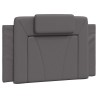 Coussin de tête de lit Viana gris 90 cm similicuir 618024618024
