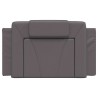 Coussin de tête de lit Viana gris 90 cm similicuir 618024618024