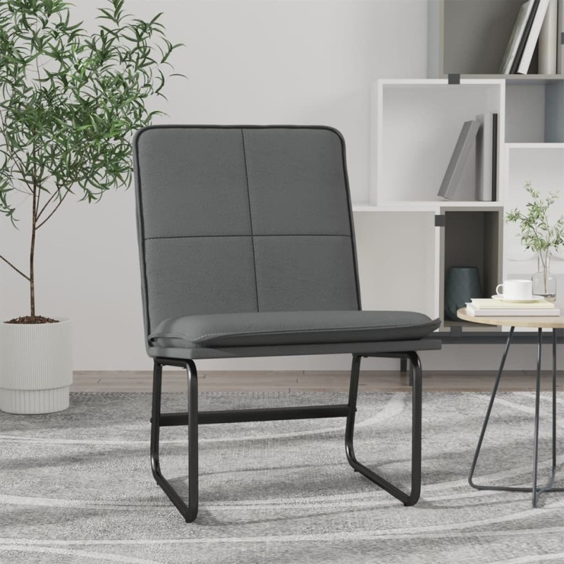 Chaise longue Gris 54x75x76 cm Similicuir 618026618026