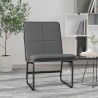 Chaise longue Gris 54x75x76 cm Similicuir 618026618026