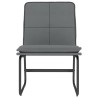 Chaise longue Gris 54x75x76 cm Similicuir 618026618026