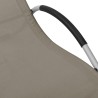 Chaise longue textilène taupe et gris 618030618030