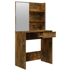 Ensemble de coiffeuse Chêne fumé 74,5x40x141 cm 618031618031